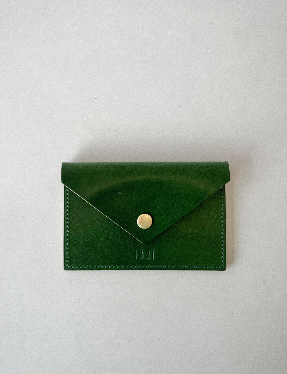 Letter Wallet, Basil Green